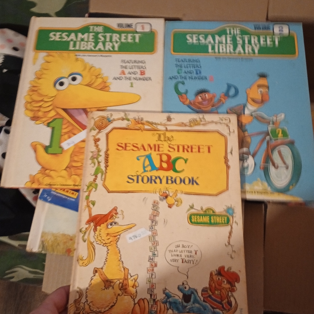 Sesame Street ABC Storybook with Colorful Characters